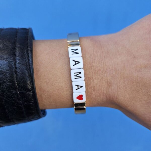Mamacita MAMA Gold Bracelet