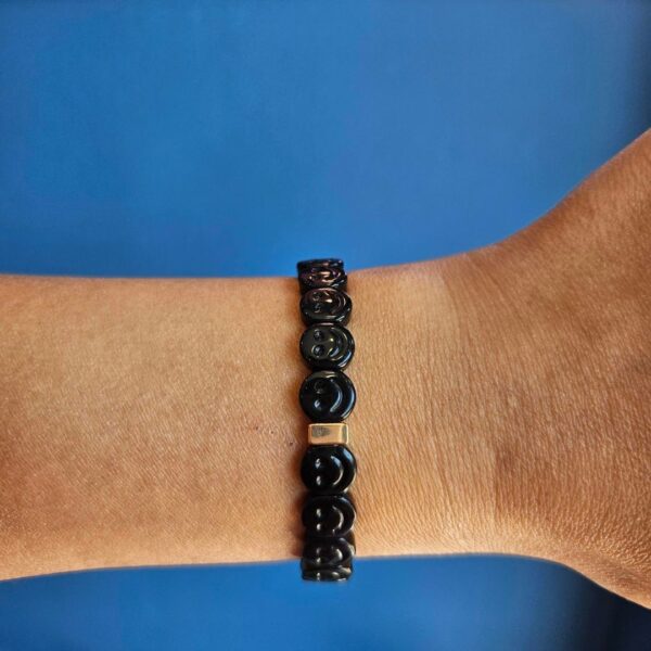 Mamacita black smiles bracelet
