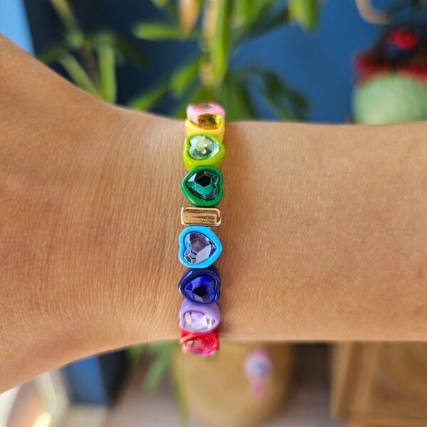 Mamacita colorful hearts