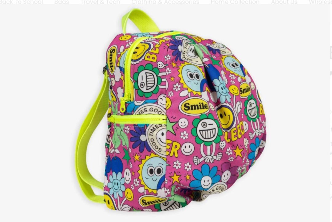 BALLOON BACKPACK with yellow straps - Image 2