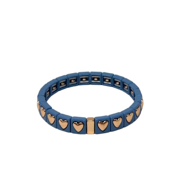Mamacita Little Love Tiles Bracelet Blue