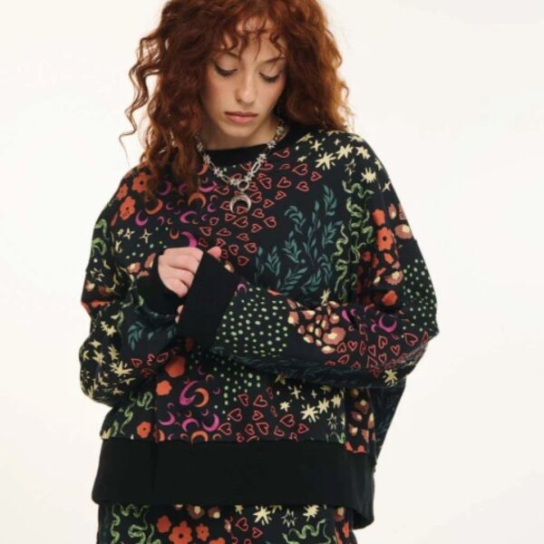 Γυναικείο Φούτερ με κέντημα - GARDEN OF SIN