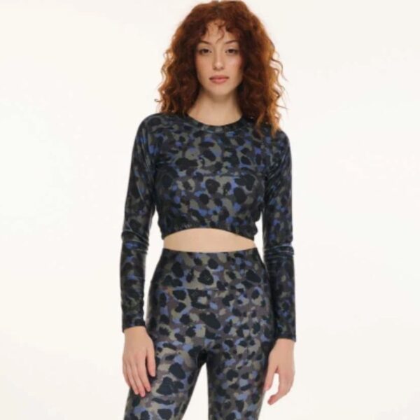 Γυναικείο Εμπριμέ Crop Top - LEOPARD