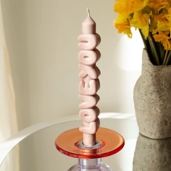 Love You Taper Candle-3D Taper Candles