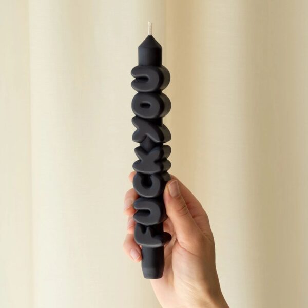 F*ck You Taper Candle-3D Taper Candles
