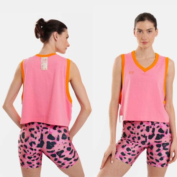 Γυναικειο Αμανικο Μπλουζακι με κεντημα - Kali Salmon