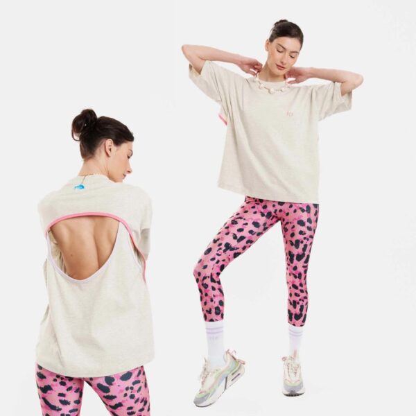 Γυναικειο Κοντομανικο Μπλουζακι με κεντημα - Aria