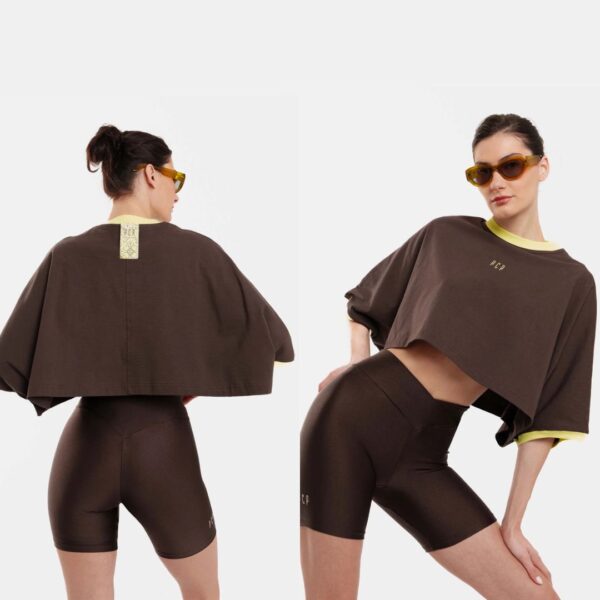 Γυναικειο Crop Top με κεντημα – Sloutsy