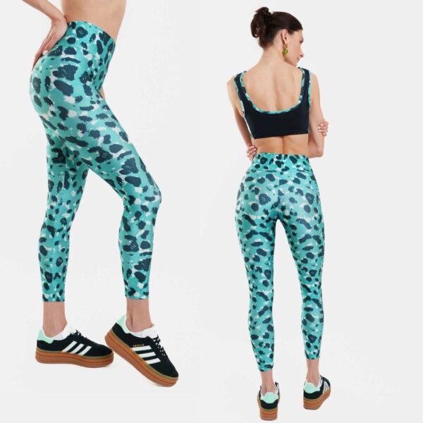 Γυναικειο Εμπριμε Ψηλομεσο Κολαν 7/8 - Animal