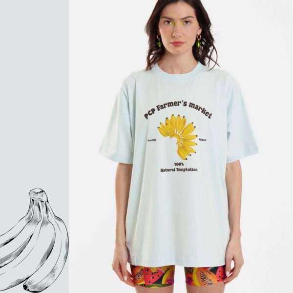 Γυναικειο Κοντομανικο Μπλουζακι με τυπωμα - Fruits Market