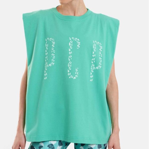 Γυναικειο Αμανικο Μπλουζακι με τυπωμα - Leopard