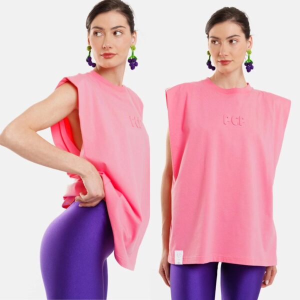 Γυναικειο Αμανικο Μπλουζακι με αναγλυφο - Bubble Salmon