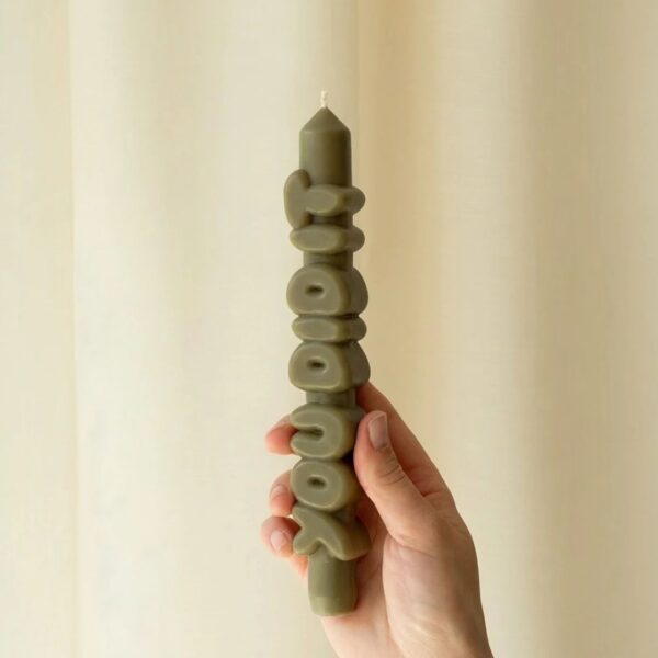 You did it Taper candle-3D Taper Candles