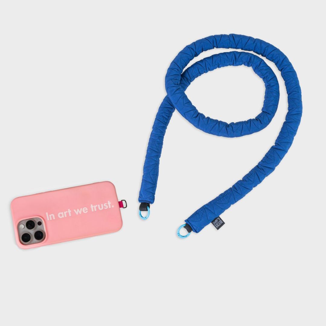 STARS BLUE PHONE STRAP
