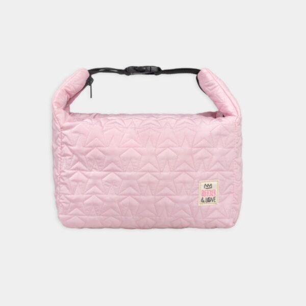 STARS BABY PINK LUNCH BAG