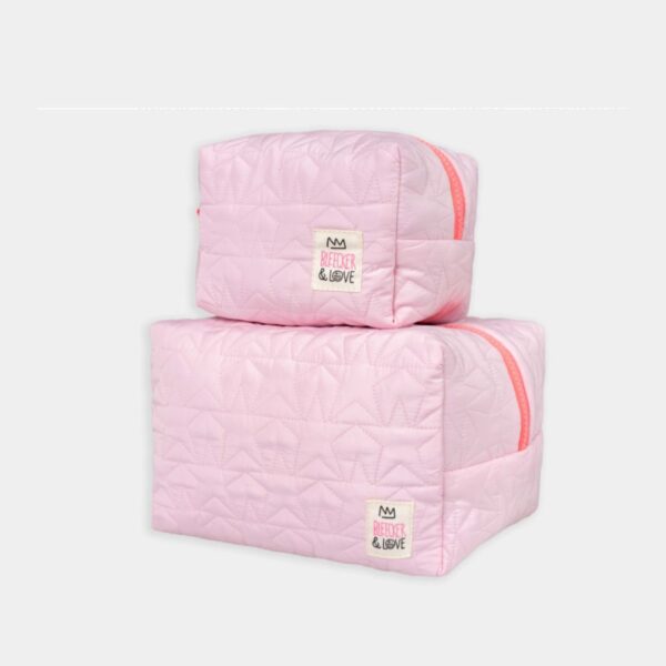 STARS BABY PINK POUCH