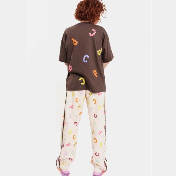 Γυναικειο Κοντομανικο Μπλουζακι – DOTS BROWN