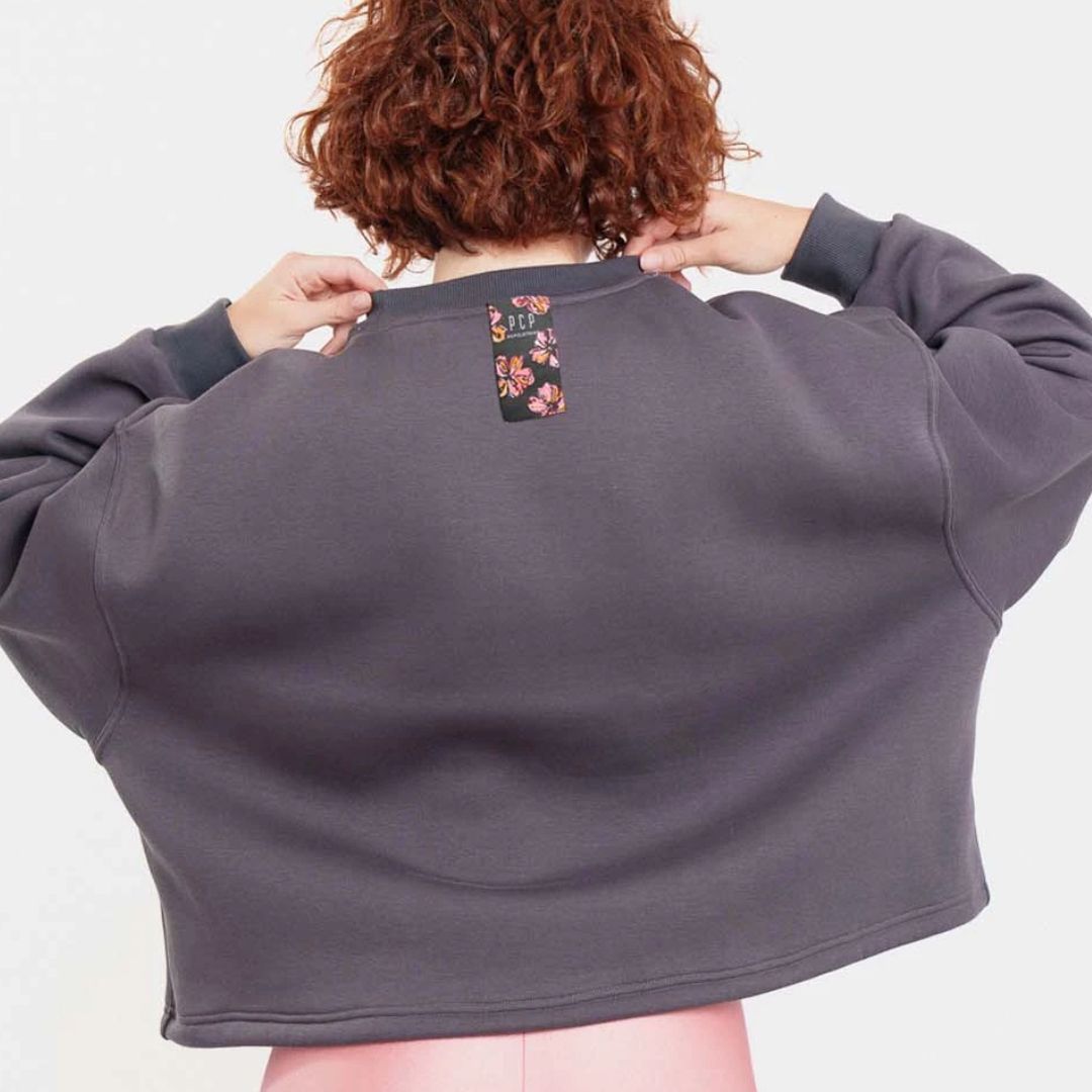 Γυναικειο Φουτερ με τυπωμα – LEO GREY - Image 3