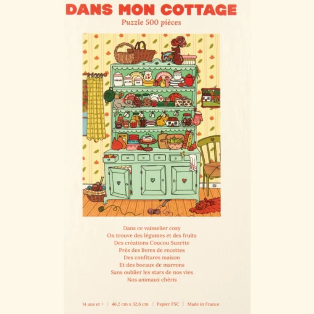 In my cottage Puzzle - 500 pieces - Image 4