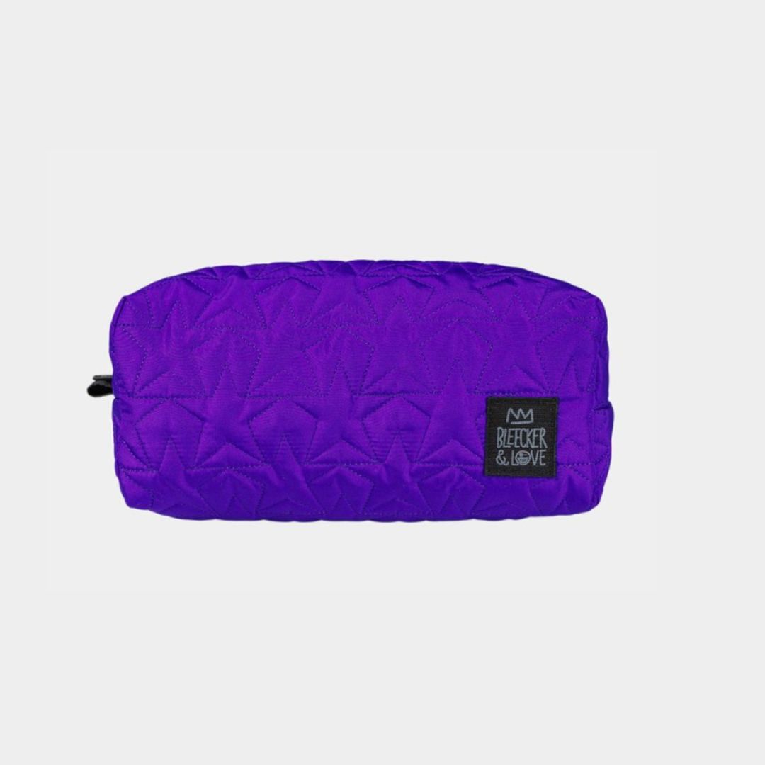 STARS PURPLE PENCIL CASE